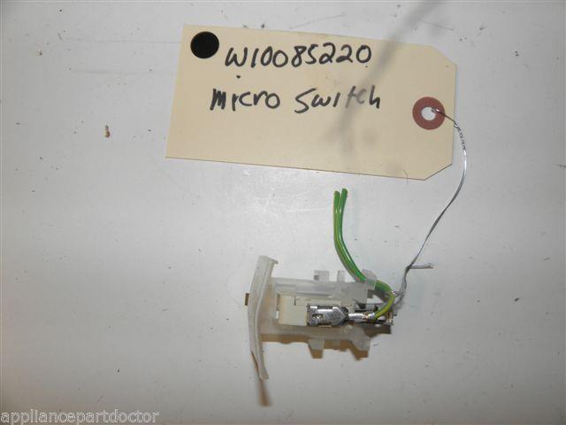 KENMORE WASHER W10085220 MICRO SWITCH USED PART ASSEMBLY FREE SHIPPING KENMORE WASHER W10085220 MICRO SWITCH USED PART ASSEMBLY FREE SHIPPING